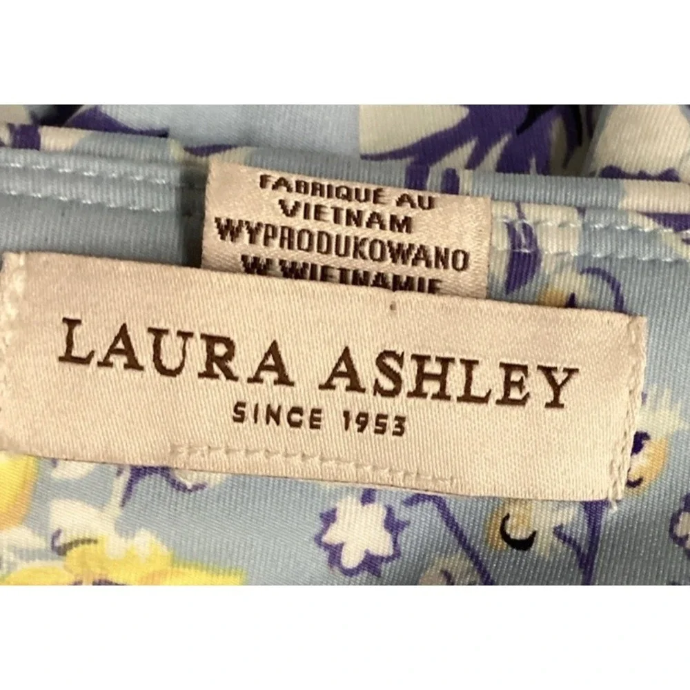 LAURA ASHLEY Women's (Size XL) Floral Pull‎ On Skort Polyester Stretch